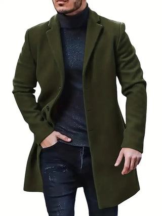 Einreihiger Trenchcoat für Herren