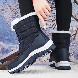 Warme Damenstiefel für den Winter