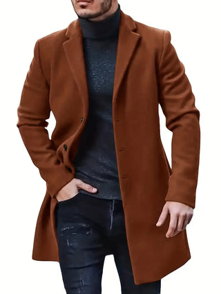 Einreihiger Trenchcoat für Herren