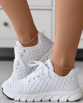 Bubble Lace Schuhe mit Textur